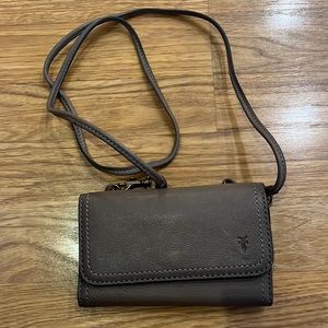 Frye cross body Bag - wallet for Credit Cards / phone NWT